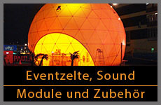 Eventzelte, Sound, Eventmodule